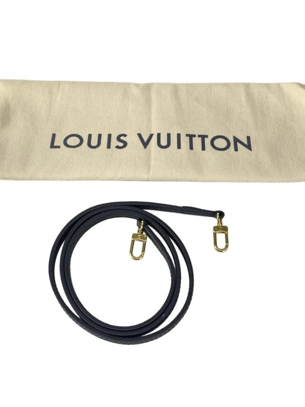 LOUIS VUITTON Petit Sac Plat Black Beige Bicolor Monogram Amplant - Picture 15 of 15